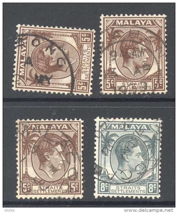 MALACCA, Postmarks TEBONG, ASAHAN, MALACCA, MALACCA - Malacca