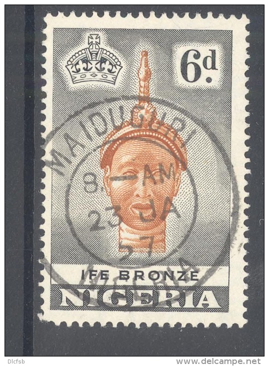NIGERIA, Postmark ""MAIDIGURI"" - Nigeria (...-1960)