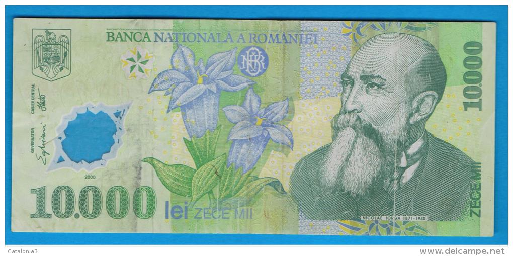 RUMANIA  - 10.000 Lei   2000 Circulado  P-112 - Roumanie