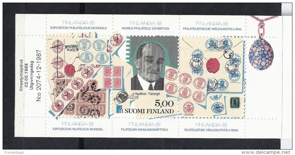 FINLANDIA 1988 - Yvert #C1014 Carnet - MNH ** - Cuadernillos