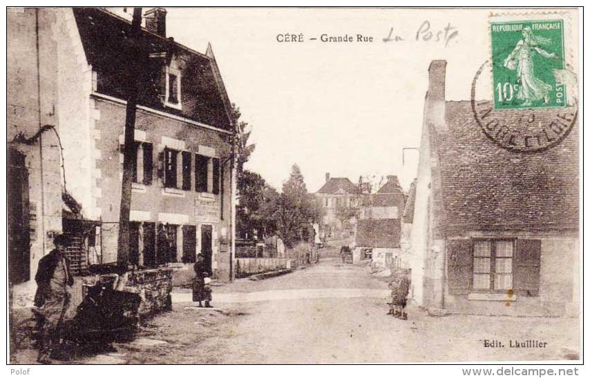 CERE - Gtande Rue (La Poste)   (61055) - Cléré-les-Pins