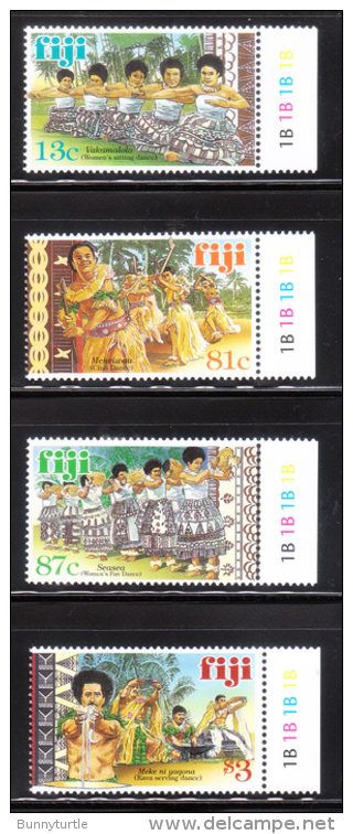 Fiji 1999 Traditional Dances MNH - Fiji (1970-...)