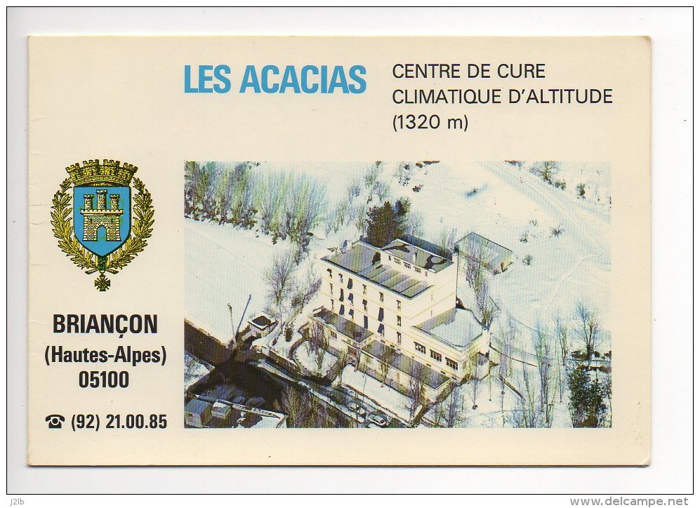 0501 - Briançon - Hautes Alpes - Les Acacias - Centre De Cure D'altitude - Carte Double - Briancon