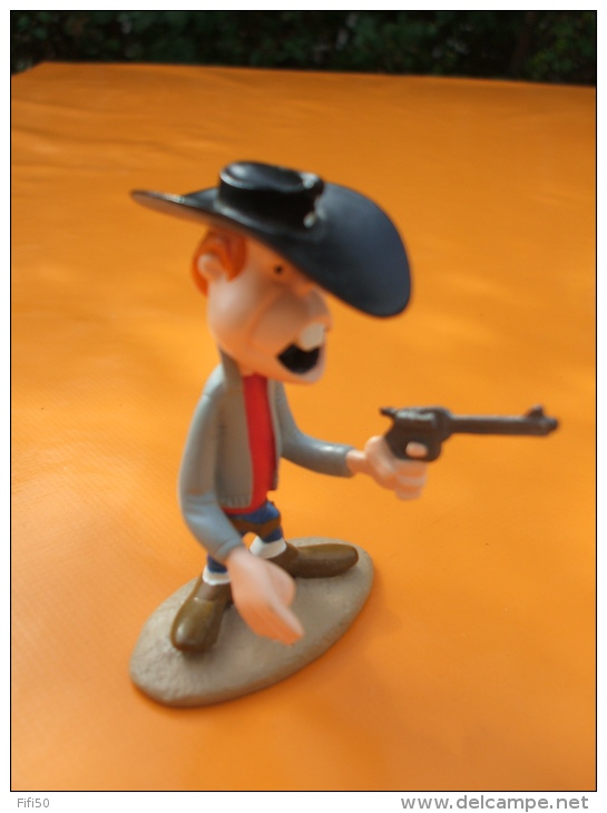 Le Méchant Garnemand   LUCKY LUKE 2003 Moulage Résine  Sans Doute D´aprés Marie Leblon - Statuettes En Résine