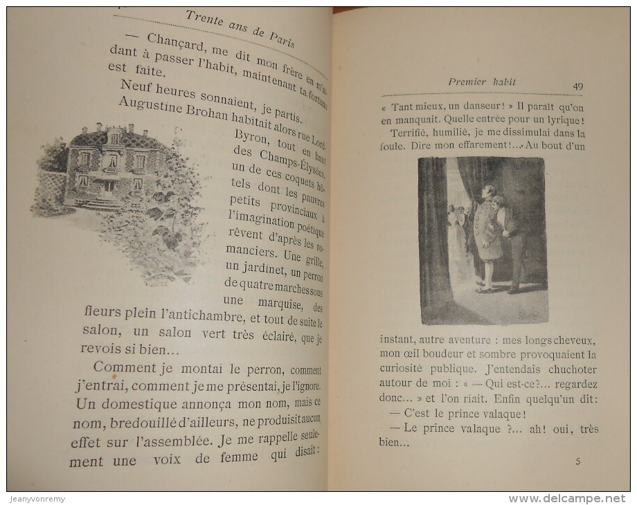 Trente ans de Paris. Par Alphonse Daudet. 1888.