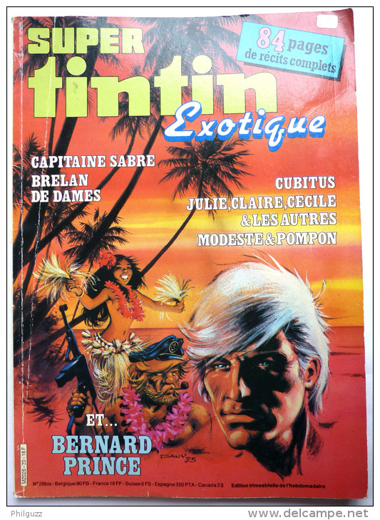 PERIODIQUE SUPER TINTIN N° 29 Exotique, Cubitus, Modeste Et Pompon, Julie, Claire, Cecile &... - Tintin
