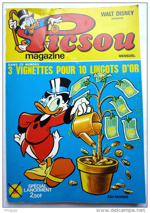 PICSOU MAGAZINE N° 3 - 1972 - Picsou Magazine