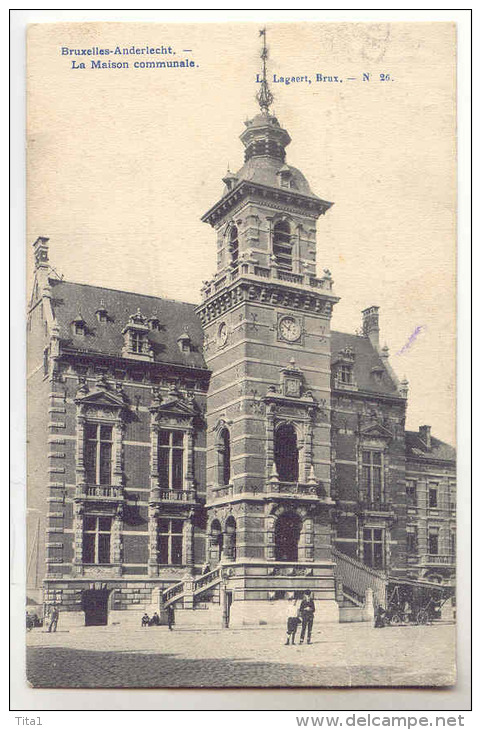 D11200 -  ANDERLECHT  -  La Maison Communale  *Lagaert N° 26* - Anderlecht