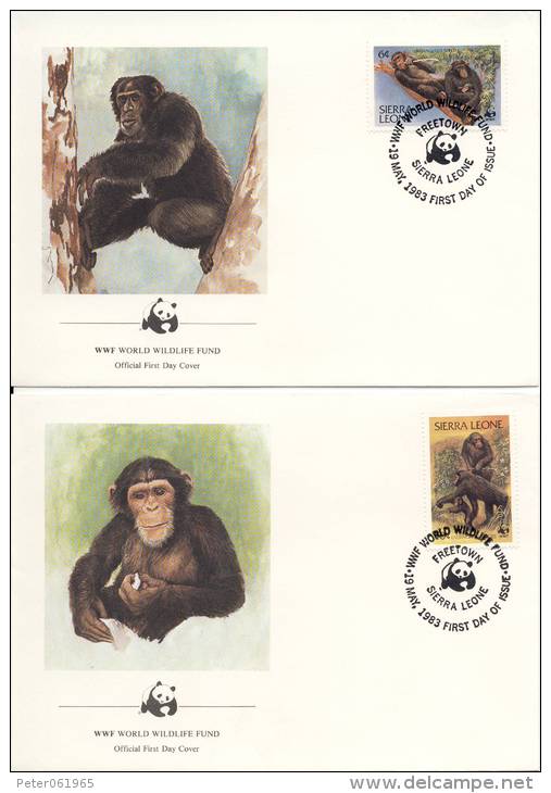 4 FDC´s Sierra Leone - Sierra Leone (1961-...)