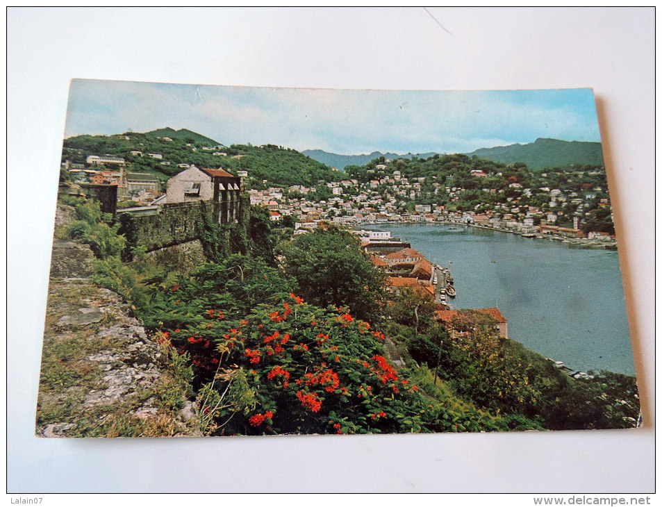 Carte Postale Ancienne : GRENADA : View Of St Georges From Fort George Grenada - Grenada