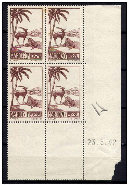 MAROC - N° 199** - GAZELLES - Ongebruikt