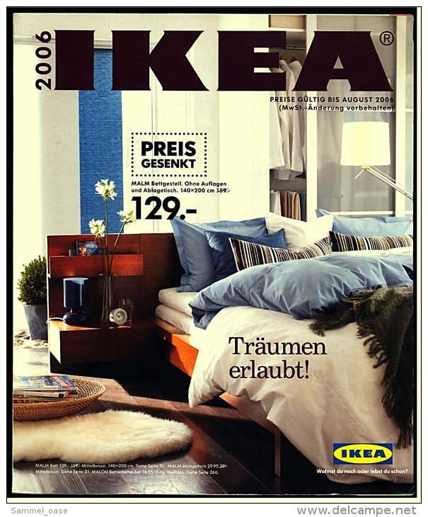 IKEA Katalog 2006  -  Träumen Erlaubt  -  Das Hält Die Gute Laune Hoch  - 376 Seiten - Kataloge