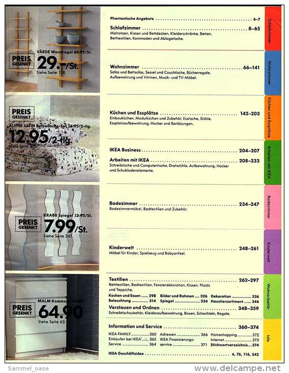IKEA Katalog 2006  -  Träumen Erlaubt  -  Das Hält Die Gute Laune Hoch  - 376 Seiten - Catalogues
