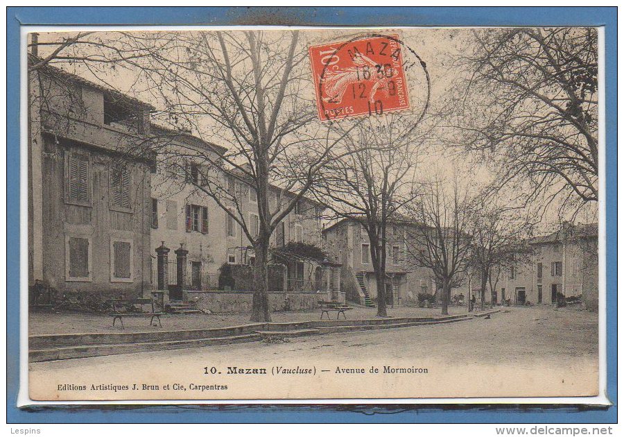 84 - MAZAN --  Avenue De Mormoiron - Mazan