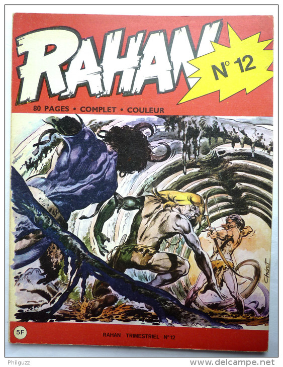 RAHAN - éd Vaillant 1ère Série N° 12 - 1974 (3) - Rahan