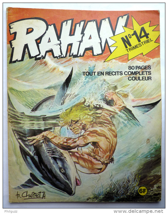 RAHAN - éd Vaillant 1ère Série N° 14 - 1975 (4) - Rahan