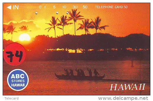 Télécarte Japonaise HAWAII Related (74) - Hawaii