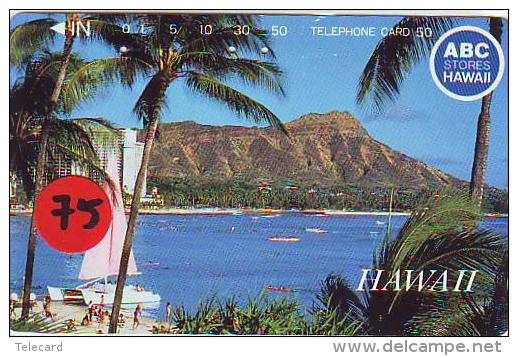 Télécarte Japonaise HAWAII Related (75) - Hawaii