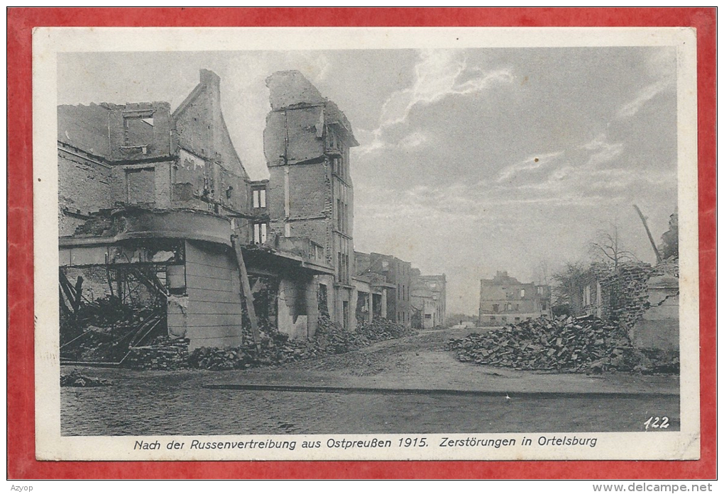 Polska - Polen - Poland - ORTELSBURG - SZCZYTNO - Nach Der Zerstörung - Feldpost - Ostpreussen