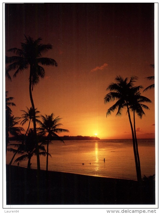 (361) Pacific Ocean - Guam - Tumon Beach Sunset - Guam