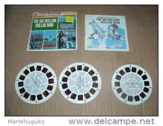 VIEW-MASTER THE SIX MILLION DOLLAR MAN 1974 - Visionneuses Stéréoscopiques