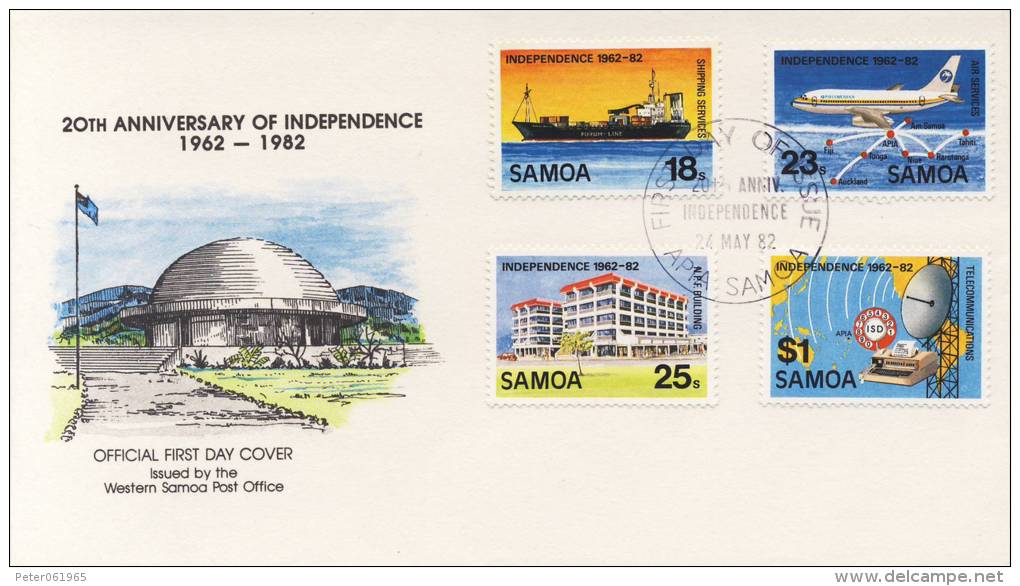 FDC Samoa 1982 - Samoa