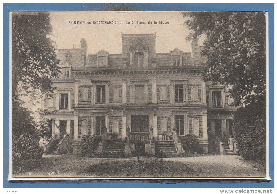 51 - SAINT REMY En BOUZEMONT --  Le Chateau De La Motte - Saint Remy En Bouzemont