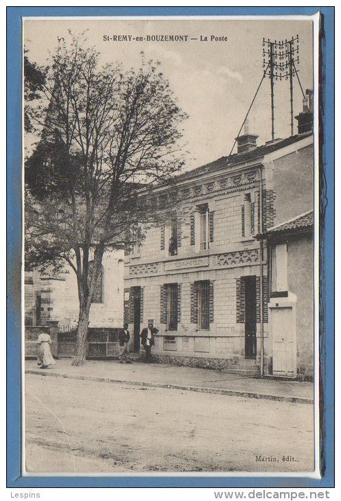 51 - SAINT REMY En BOUZEMONT -- La Poste - Saint Remy En Bouzemont