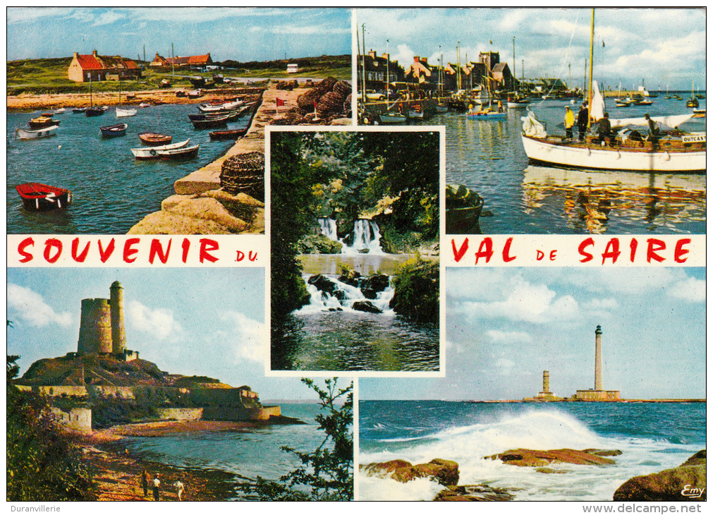 Souvenir Du VAL De SAIRE: Fermanville, Barfleur, Le Vast, St Vaast La Hougue, Gatteville Phare. - Autres & Non Classés