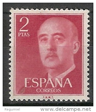 España 1157 ** Franco Rojo. 1955. - Nuevos