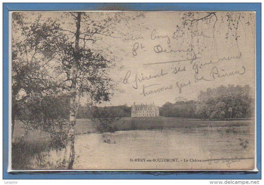 51 - SAINT REMY En BOUZEMONT --  Le Chateau - Saint Remy En Bouzemont