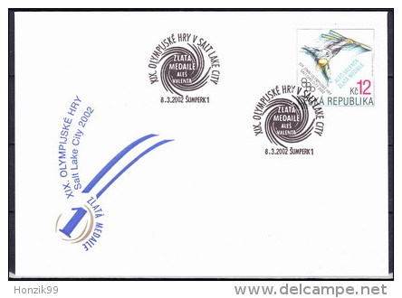 Tchéque République 2002 Mi 317 Envelope De Poste Tchéque, (POB 5) - FDC