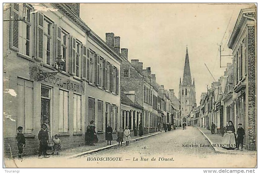 Sept13 508 : Hondschoote  -  Rue De L'ouest - Hondshoote