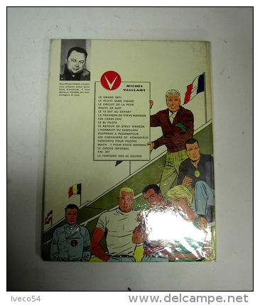 1968  Michel Vaillant " Concerto Pour Pilotes  "Jean Graton ,édition Du Lombard - Vaillant