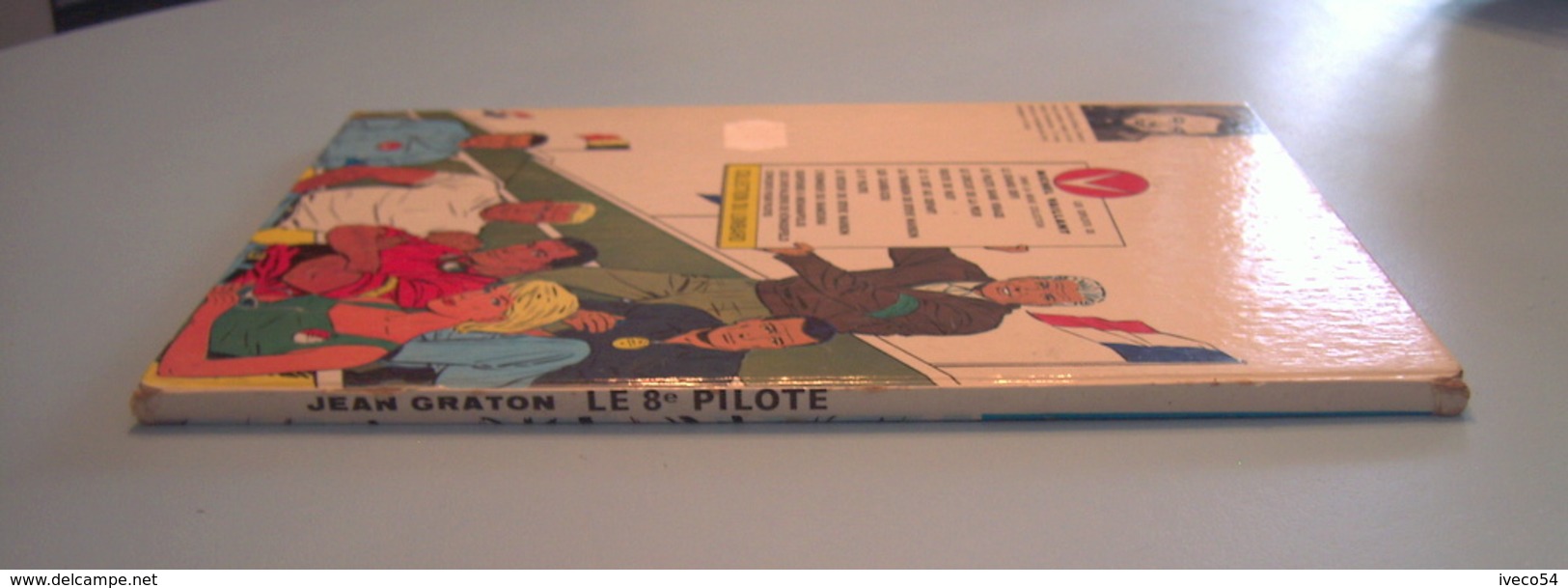 1965  Michel Vaillant " Le 8ème Pilote "Jean Graton ,édition Du Lombard - Vaillant