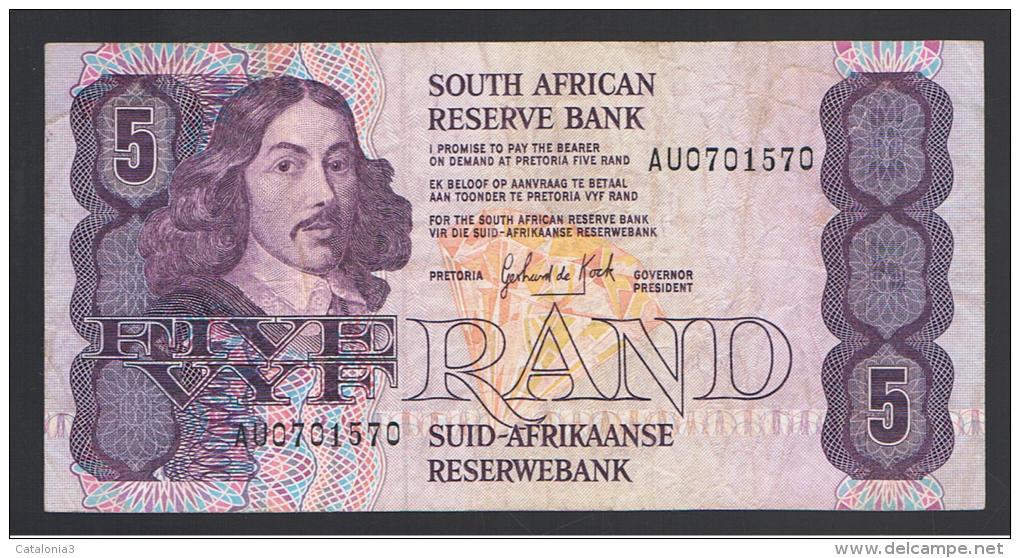 SUD AFRICA -  5 Rand Circulado  P-119 - Suráfrica