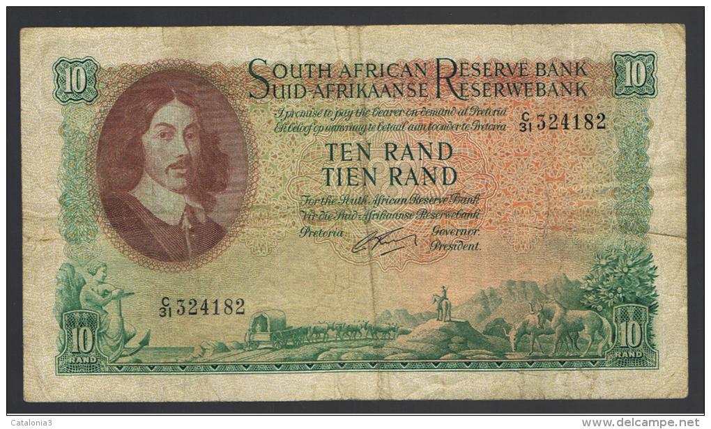 SUD AFRICA -  10 Rand Circulado  P-106 - South Africa