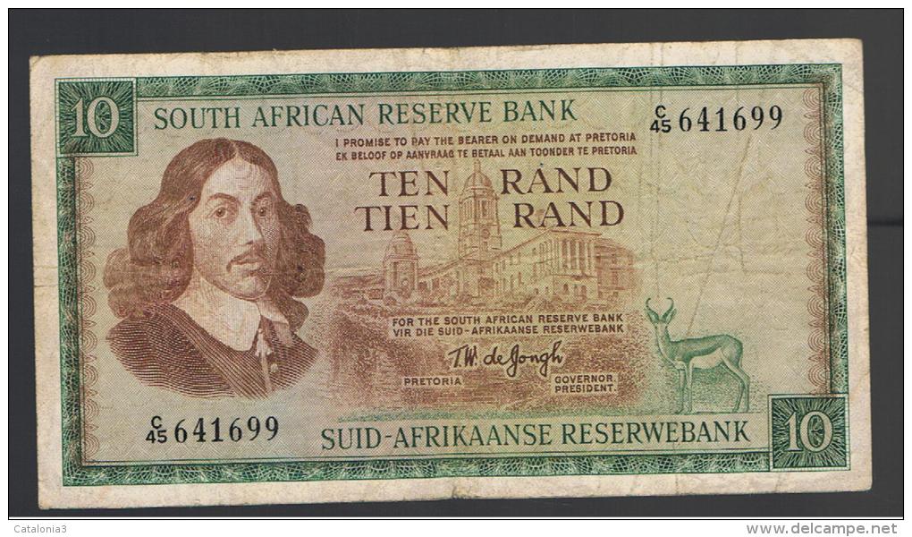 SUD AFRICA -  10 Rand Circulado  P-113 - Afrique Du Sud