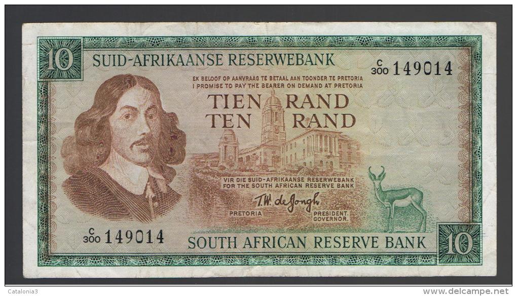 SUD AFRICA - 10 Rand Circulado  P-114 - Afrique Du Sud