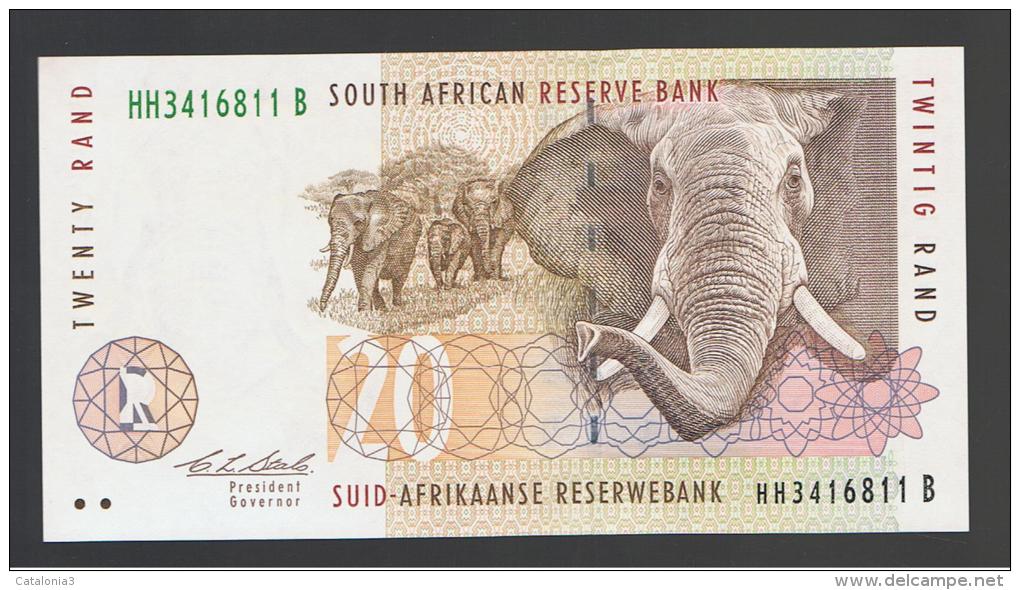 SUD AFRICA - 20 Rand  ND  SC  P-124 - Suráfrica