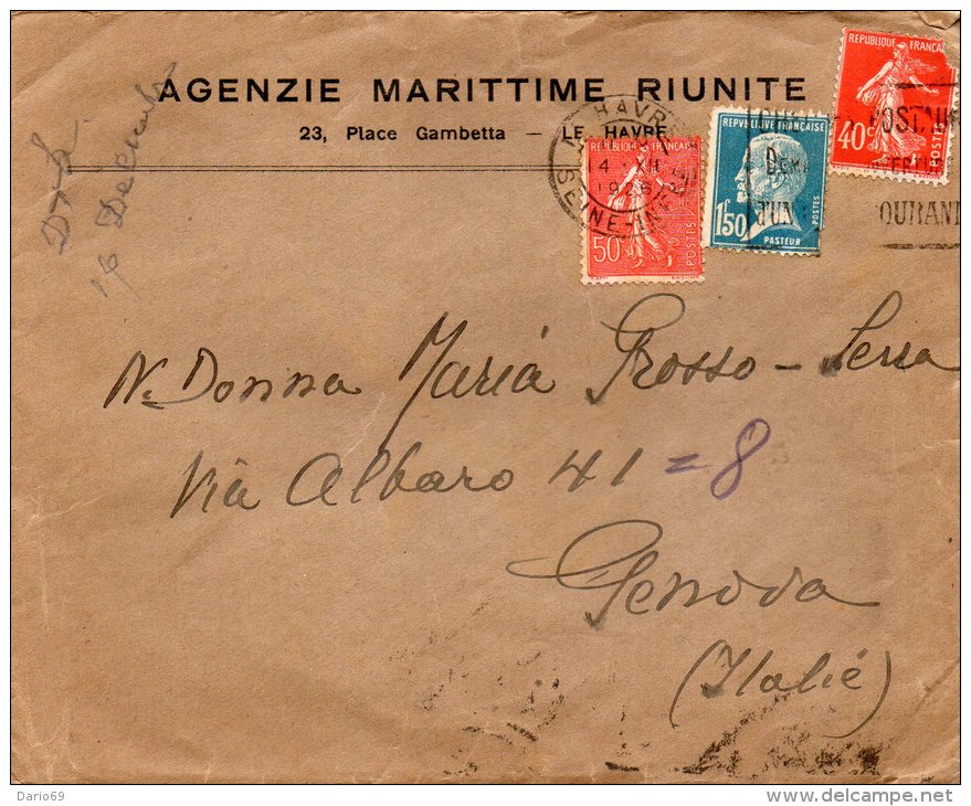 1926 LETTERA - Storia Postale