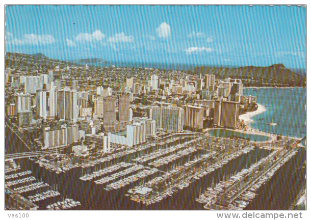 CPA WAIKIKI HARBOUR, SHIPS, DIAMOND HEAD, PANORAMA - Big Island Of Hawaii