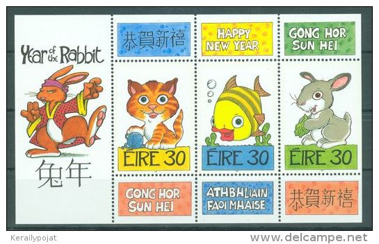 Ireland - 1999 Domestic Animals Block MNH__(TH-6742) - Blocchi & Foglietti