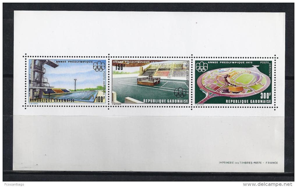 JUEGOS OLÍMPICOS - GABÓN 1976 - Yvert #H24 - MNH ** - Verano 1976: Montréal