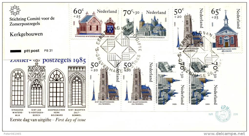 E226 Met PB31 Bijgeplakt - FDC