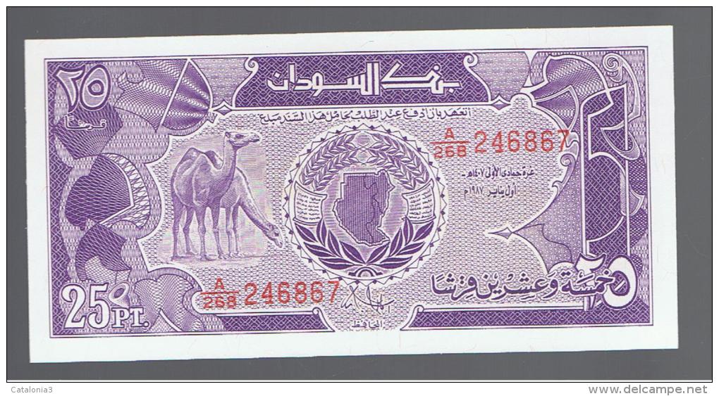 SUDAN - 25 Piastres 1987 SC  P-37 - Sudan