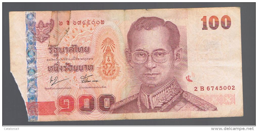 TAILANDIA -  100  Baht  ND Falta Un Pico   P-114 - Thailand