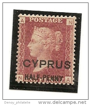 Chypre N° 7 Neuf Avec Charniére* Forte - Cyprus (...-1960)