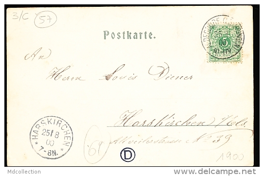 57  ALBESTROFF   / Hotel Antoni  1900  /  BELLE CARTE RARE - Albestroff