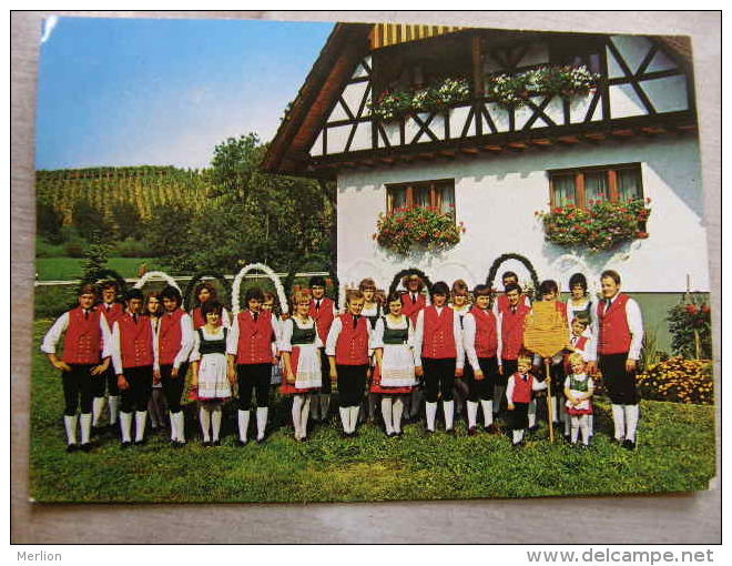 Deutschland - Sasbach - Sasbachwalden - Volkstanzgruppe -Am Schlezberg  1973  D110086 - Sasbach